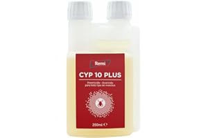 Remi Hogar Insecticida Concentrado CYP 10 PLUS | 9,3% Cipermetrina | Cucarachas, Hormigas, Mosquitos, Arañas, Pulgas, Garrapatas | Ácaro Rojo | Insectos Voladores y Rastreros | Uso Exterior | 250 ml