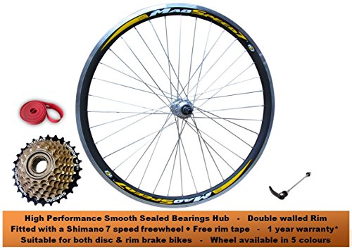 26 mountain bike rear wheel