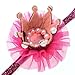 Merroyal Princess Baby Girls Crown Tiara Headband Hairband Hair Accessories (Rose)