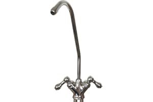 NEUES WASSER GROUP 2-Wege-Osmose-Wasserhahn TWISTER Basic Retro Chrom, Zweiwege Wasserhahn, Küchenarmatur, Für Osmoseanlagen Trinkwasseranlagen