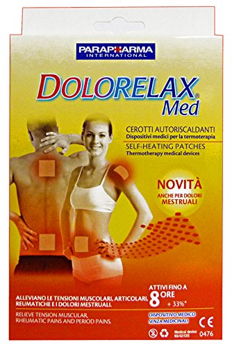 Dolorex - Tiritas transdérmicas efecto cálido para dolores musculares, 3 unidades