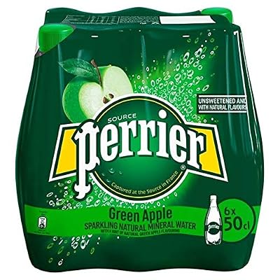 Perrier Vert Pomme Mousseux Eau Minérale 6 X 500 Ml