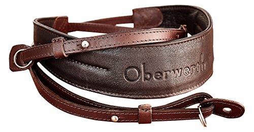 Preisvergleich Produktbild Oberwerth Rhein Kameragurt für DSLR Dunkelbraun