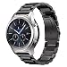 Produktbild Samsung Gear S3 Armbänder, IVSO Edelstahl Metall Armband Ersatz Uhrenarmband für Samsung Gear S3 Classic (3,3 cm (1,3 Zoll) Smartwatch,Schwarz