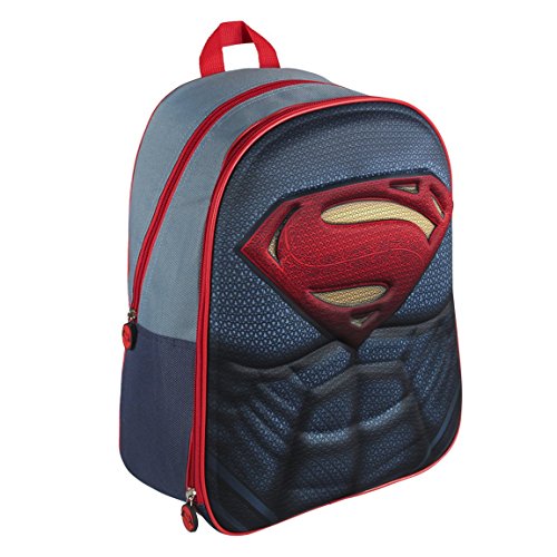 Superman-Mochila-Logo-Azul