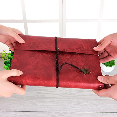 XIUJUAN lbum Fotos para Pegar DIY Scrapbooking Album Cuero Vintage Libros de firmas Regalo Originales de Navidad cumplea os Aniversario Boda San Valent n para Mujer Madre Novia ni a Rojo Grande reviews XIUJUAN lbum Fotos para Pegar DIY Scrapbooking Album Cuero Vintage Libros de firmas Regalo Originales de Navidad cumplea os Aniversario Boda San Valent n para Mujer Madre Novia ni a Rojo Grande