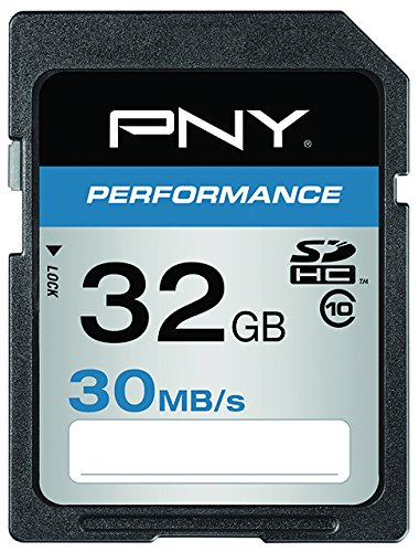 PNY SDHC Performance Speicherkarte 32GB Class 10