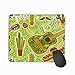 Produktbild Mouse pad mexican fiesta party seamless pattern maracas sombrero mustache cacti guitar design concept invitation banner card t steelseries keyboard