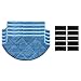 Produktbild Poonkuos 5PCS Mop Polster für Xiaomi Smart Robot Staubsauger, Ersatz Reinigung Sweep Mop Pad Zubehörteil