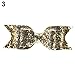Price comparison product image periwinkLuQ Girls Boutique Hair Clips, Barrettes Hair Accessory, Glitter Hair Bows, Shining Bowknot Hair Pins for Girls Teens Golden