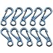 Produktbild 10pcs edc Gang Mini Snap Federclip Haken Karabiner Outdoor Survival Tool