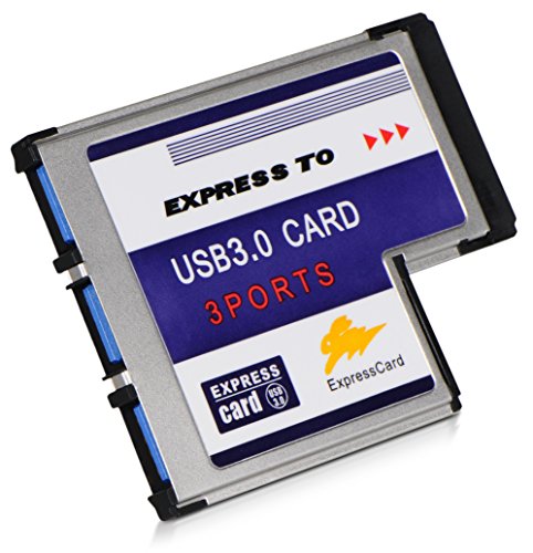 DONZO BC718 Express Card zu 3 Port USB 2.0 54 mm Adapter mit FL1100 Chipsatz