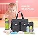 3PCs Baby Nappie Diaper NEW 2016 Elifestore Changing Bags Sets,Black