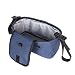 Damero Pram Buggy Buddy Stroller Organiser Storage Bag with Shoulder Strap, Great for Bike or Car Seat Organiser, Blue