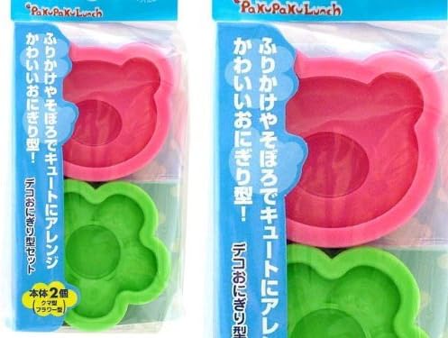 Onigiri Mould Shaper (Flower &amp; Bear Shape)