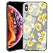 Produktbild LT-CASE Glänzendes niedliches Muster Design 9H gehärtetes Glas-Spiel-Abdeckungs-Fall mit Diffuser TPU-Silikon-Gel-Fall-Abdeckung für Apple iPhone X 5.8 Zoll (Marmor), AYD-Fall für iPhone X