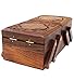 ITOS365 Jewellery Box for Women Wooden Flip Flap Flower Design Handmade Gift,...