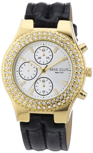 Mike Ellis New York Damen-Armbanduhr XS Analog Quarz Kunstleder L2618AGU Mike Ellis New York Damen-Armbanduhr XS Analog Quarz Kunstleder L2618AGU