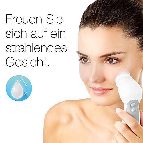 Braun Silk-épil 9 SkinSpa Epilierer 9-969e, mit Peeling- und Gesichtsreinigungsbürste, weiß/türkis - 8