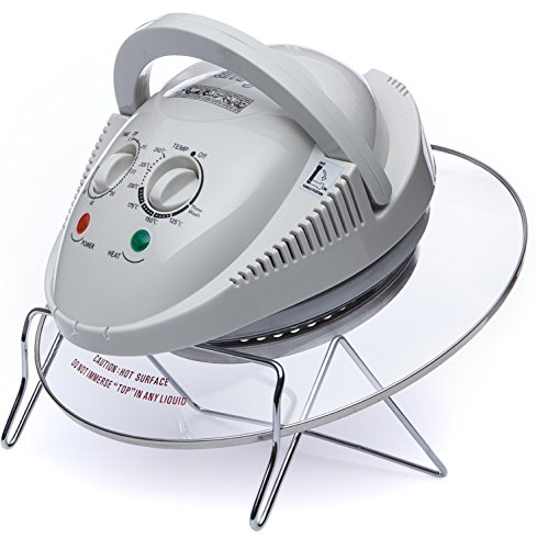17L Halogenofen Heissluftofen Mini Backofen Heißluft Halogen Ofen +Erweiterung - 6