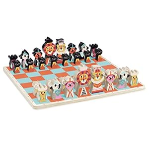 Vilac Vilac7721 Primer Juego de ajedrez, Multicolor