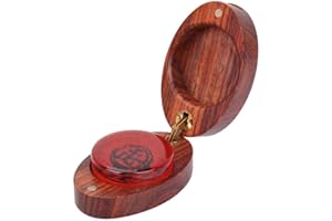 RITOEASYSPORTS Colophane Professionnelle pour Violon Alto Violoncelle avec étui en Bois, Oval Shape