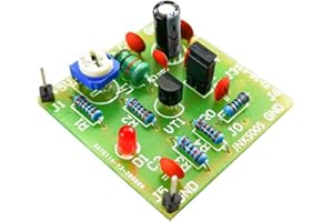 MIOYOOW Oscillating Circuit Learning Kit, Electronics Learning Board Kit DIY Electronic Science Assemble Kit for Students Teachers Amateurs