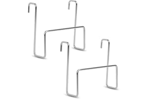 YiePhiot Topfdeckelhalter, Schongarer-Deckelhalter, Deckeltasche, Schongarer-Deckelhalter, Edelstahl-Deckelhalter, stellen Sie sicher, dass der Deckel die Tischplatte nicht berührt (2 Stück)