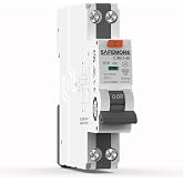 RCBO 16A, 30mA Type A Curve B 6kA Magnetothermic Switch | Two-way Circuit Breaker RCBO, T&Uuml;V Certified, Leak Protection, Overl
