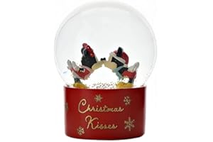 VARZI Bola de nieve de Navidad - Mickey y Minnie