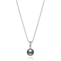 Philip Jones Collana di Perle di Conchiglia placcate in Argento
