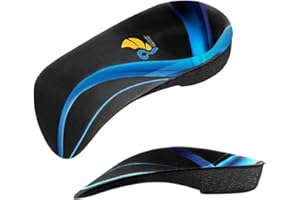‎QBK Einlegesohle Plantarfasziitis QBK 3/4 Einlegesohlen Sport Plattfuß Orthopädische Einlagen Schuhe für Fersensporn Damen und Herren Achillessehnenentzündung Schmerzlinderung, M