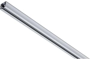 Paulmann 96833 URail Rail 1m 230V Chrome matt Rail System Expandable