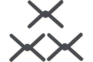 Amfrpar 3 Stück Topfuntersetzer Silikon Klappbar Untersetzer Topf Hitzebeständig Krempel Untersetzer-Set für Heiße Töpfe Teller Pfannen