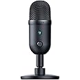 Razer Seiren V2 X - USB Microphone for Streamers (25mm Condensor Microphone, Supercardioid Pickup Pattern, Analog Gain Limite