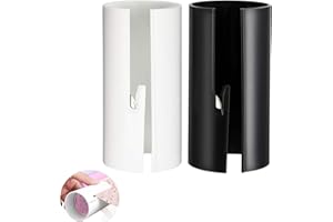 FIVEMILEBRO 2 Stück Geschenkpapier schneider, weihnachten geschenkpapier cutter, geschenkpapierschneider, sliding gift wrapping paper cutter, paper roll cutter für geburtstag hochzeit verpackung