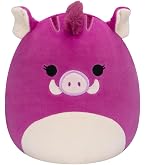Squishmallows Kobester – Poisson Betta Bleu 19 Cm – Peluche Ultra Douce Officielle