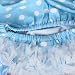 Baby Girl Ruffle Panties Bloomers Diaper Cover with Dots S (Light Blue)