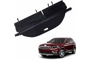 AMENAS Retrattile Auto Bagagli Protezione Coperchio, per Jeep Cherokee 2019 2020 Portabagagli Posteriore Tronco Privacy Cappelliera
