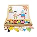 Tonsee® Wood Magnetic Puzzle Child Educational Toys Children Educational Wooden Toys