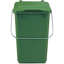 Sulo Bio Boy Bidone Per Rifiuti Organici - Giallo, 10 Litri, Per Sottolavello, In Plastica Resistente PP - 4