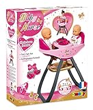 Smoby 220315 – Baby Nurse Zwillingspuppen-Hochstuhl - 6