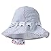 Jean Bourget Baby Girls Polka Dot Bucket Hat -  Purple - 0-3 Months