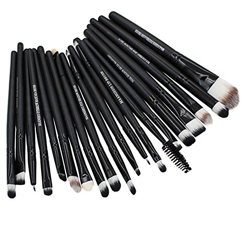 Sanwood 20 Pcs Makeup Cosmetic Brushes Set Kits Eyebrow Eyeshadow Eyeliner Lip