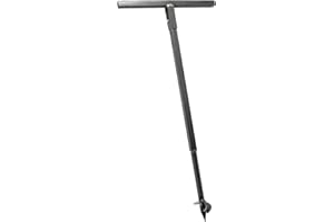 MWS-Apel 90 mm Erdbohrer Handerdbohrer Erdlochbohrer Pflanzbohrer Pfahlbohrer Lochspaten Erdlochausheber Pfostenbohrer