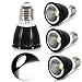 Produktbild GreenSun LED Lighting 4er 5W E27 Led Spot Spotlicht COB Replacement bulbs High power Leuchmittel Gluehbirne Lampe Spot Reflektorlampe Leuchte Strahler AC 220 Kaltweiß 6000-6300K