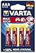Produktbild Micro-Batterie VARTA ''MAX-TECH'' 1.5 V. Typ AAA. 4er-Blister
