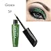 Produktbild Eyeliner, FEITONG Make-up Metallische Glänzende Augen Lidschatten Wasserdichte Glitter Flüssige Eyeliner Grün #3