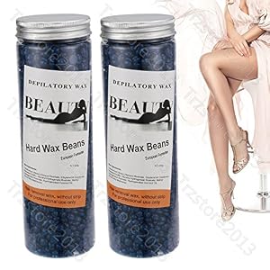Anmas Home Azulene No Strip Hair Removal Hard Wax Beans Depilatory for Man and Woman for Men & Women - Image 6