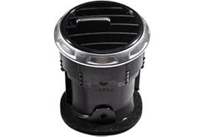 CANJPTON Ventilation Grille Cover Air Vent Grill Panel Compatible with Audi TT TTS MK2 8J 2007-2014 Front Dash Dashboard Air Vent for Air Conditioner AC Heating Part Number 8J0820901